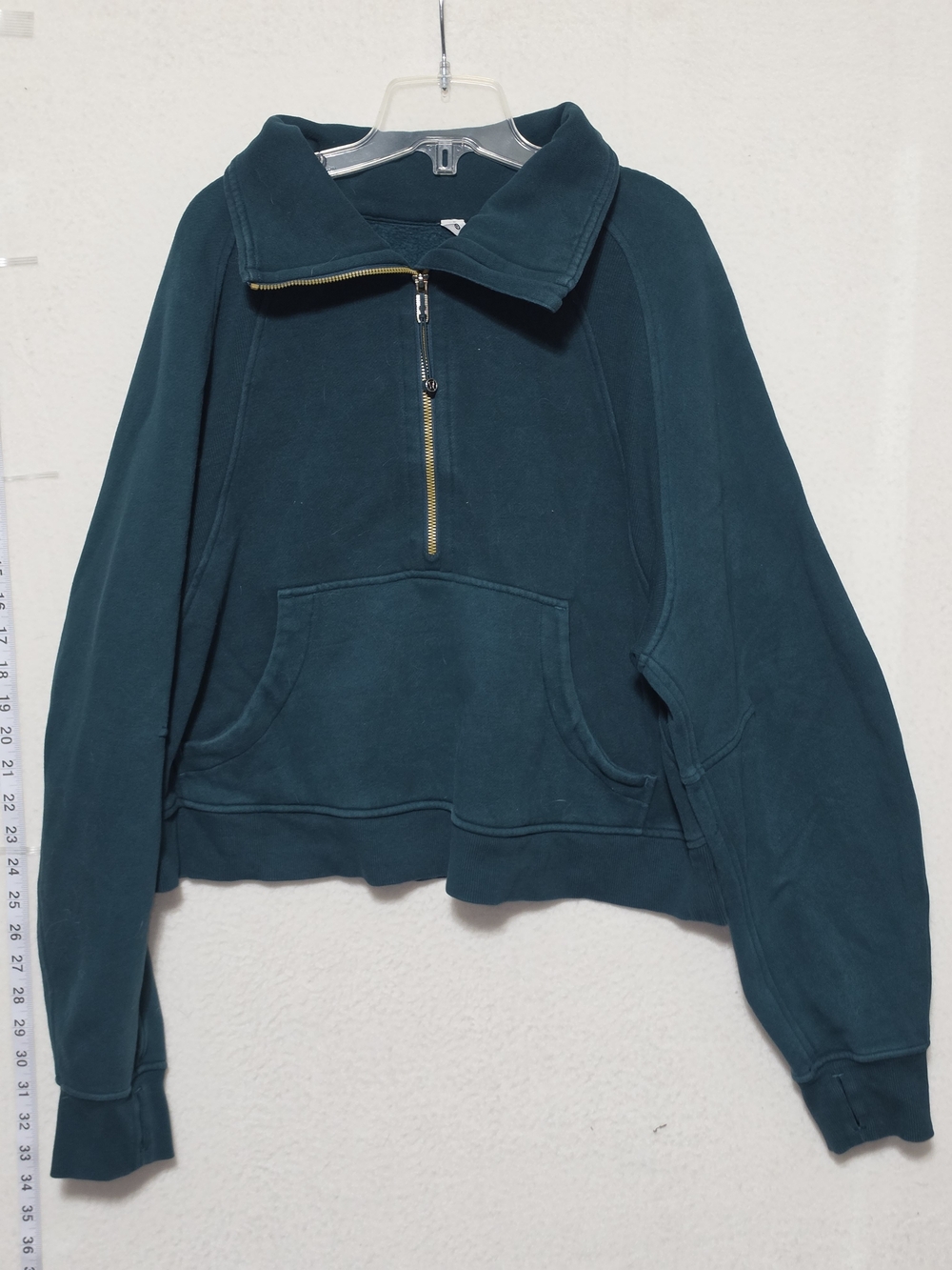 lululemon athletica Deep Teal Half-Zip Pullover